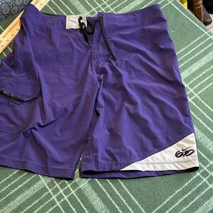 Nike size 34 Men's Purple Swim Shorts